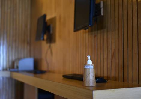 Hand Sanitizer In Public Areas - The ONE Legian Hotel