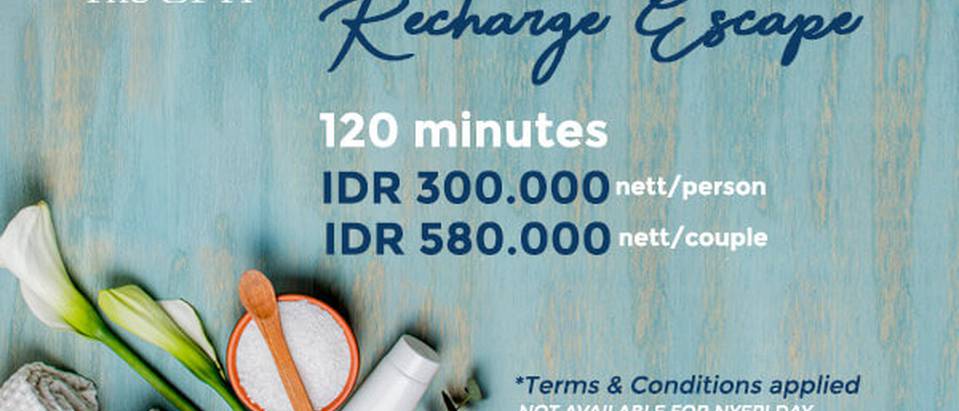 RECHARGE ESCAPE - The ONE Legian Hotel RECHARGE ESCAPE - The ONE Legian Hotel