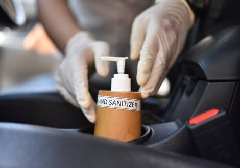 Hand Sanitizer In Public Areas - The ONE Legian Hotel