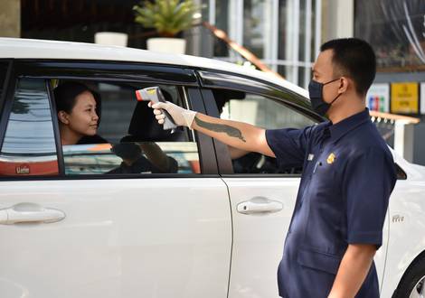 Body Temperature Measurement - The ONE Legian Hotel